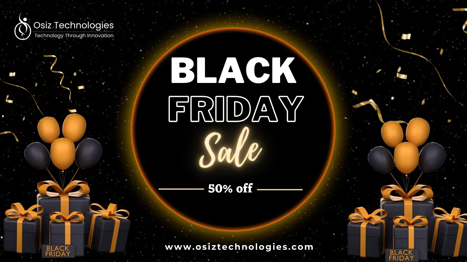 Osiz offers Black Friday Deals, Save Up to 50%